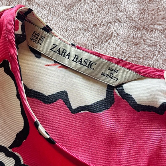 Zara Basic Fuchsia Pink Blouse - Picture 5 of 11